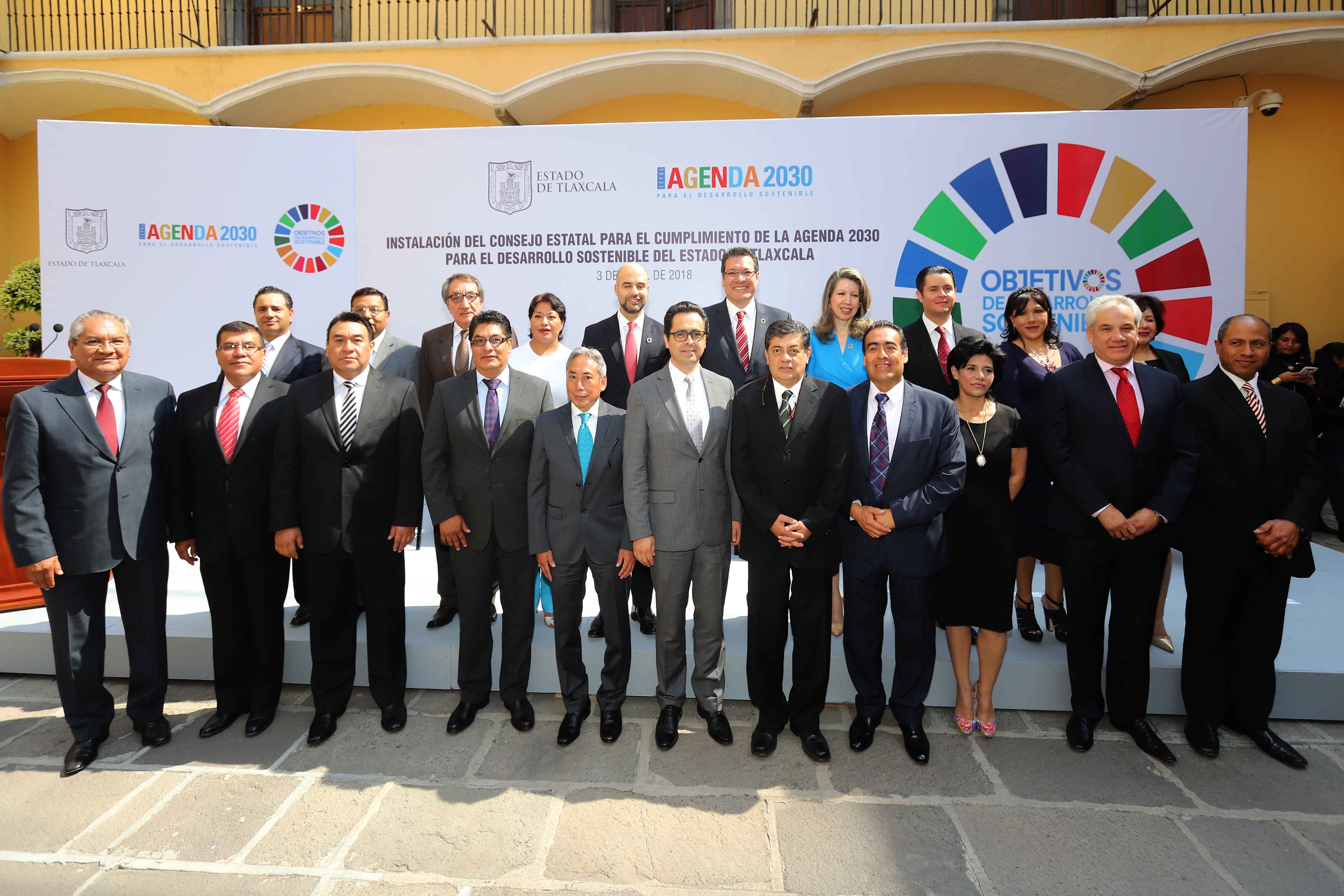 Instalan Consejo Estatal para el cumplimiento de la Agenda 2030